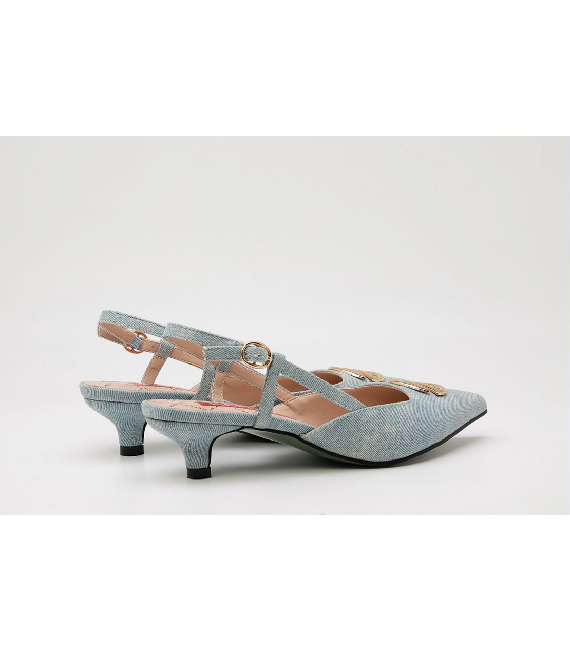 ライトブルーデニムスリングバック 詳細画像 ライトブルー 2